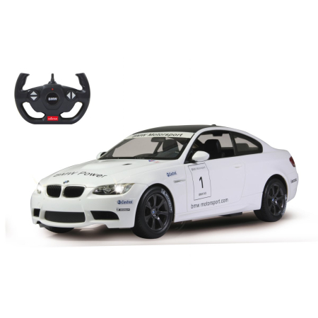 MASINA CU TELECOMANDA BMW M3 ALB CU SCARA 1 LA 14 [1]