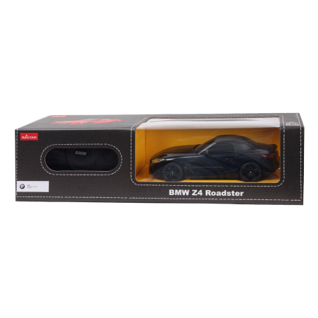 Mașinuțe cu telecomandă - MASINA CU TELECOMANDA BMW Z4 NEGRU SCARA 1 LA 24