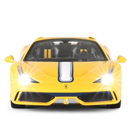 MASINA CU TELECOMANDA FERRARI 458 SPECIALE A GALBEN SCARA 1 LA 14 [5]