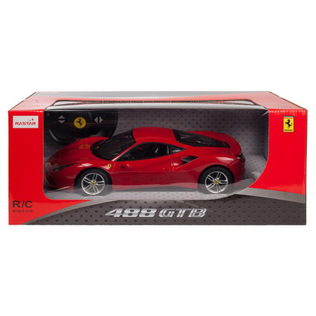Mașinuțe cu telecomandă - MASINA CU TELECOMANDA FERRARI 488 GTB SCARA 1 LA 14