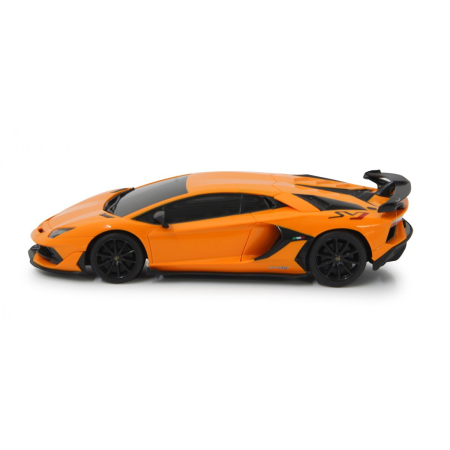 MASINA CU TELECOMANDA LAMBORGHINI AVENTADOR SVJ PORTOCALIU CU SCARA 1 LA 24 [4]