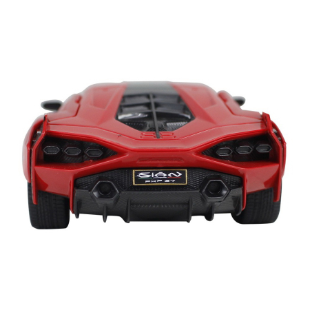 MASINA CU TELECOMANDA LAMBORGHINI SIAN ROSU CU SCARA 1 LA 24 [2]