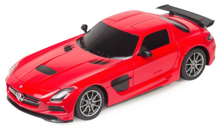 MASINA CU TELECOMANDA MERCEDES-BENZ SLS AMG ROSU CU SCARA 1 LA 18 [6]