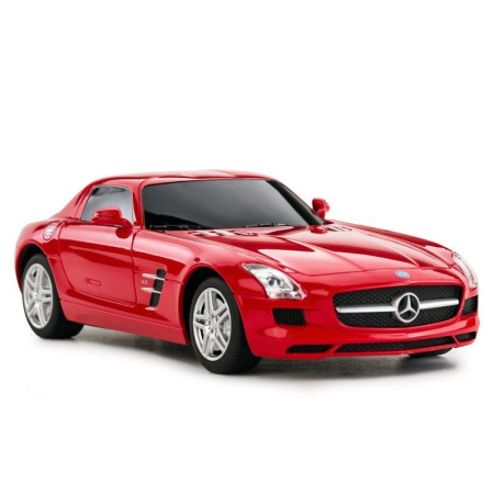 MASINA CU TELECOMANDA MERCEDES-BENZ SLS AMG ROSU SCARA 1 LA 24 [2]