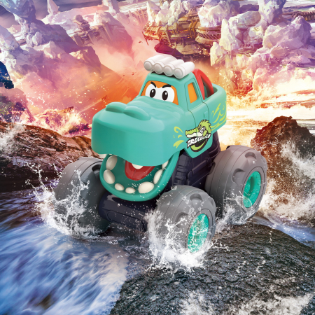 MASINUTA BEBE MONSTER TRUCK CROCODILUL [2]