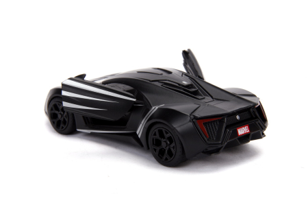 MASINUTA METALICA BLACK PANTHER LYKAN HYPERSPORT SCARA 1 LA 32 [2]