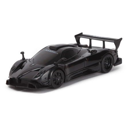 MASINUTA METALICA CONVERTIBILA PAGANI ZONDA R NEGRU CU SCARA 1 LA 32 [5]