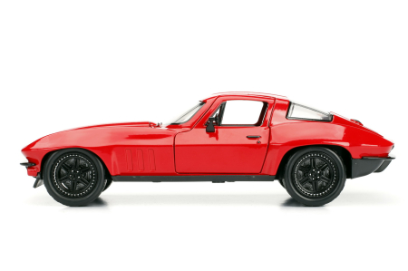 MASINUTA METALICA FAST AND FURIOUS 1966 CHEVY CORVETTE SCARA 1 LA 24 [4]