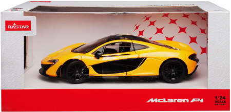 Universul Copiilor - MASINUTA METALICA McLAREN P1 GALBEN SCARA 1 LA 24