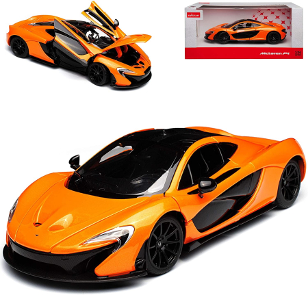 MASINUTA METALICA McLAREN P1 PORTOCALIU SCARA 1 LA 24 [3]