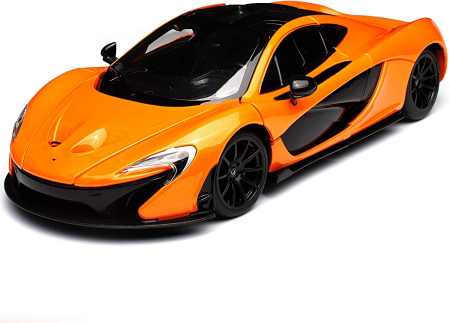 MASINUTA METALICA McLAREN P1 PORTOCALIU SCARA 1 LA 24 [1]