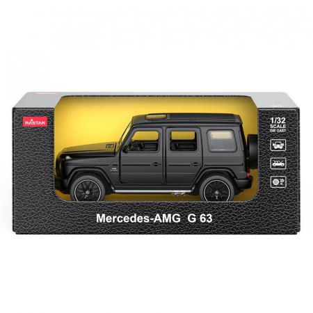Mașinuțe, Motociclete, Elicoptere, Avioane - MASINUTA METALICA MERCEDES BENZ AMG G63 NEGRU SCARA 1 LA 32