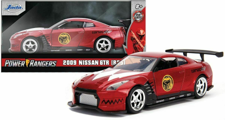 Universul Copiilor - MASINUTA METALICA POWER RANGERS 2009 NISSAN GT-R R35 SCARA 1 LA 32