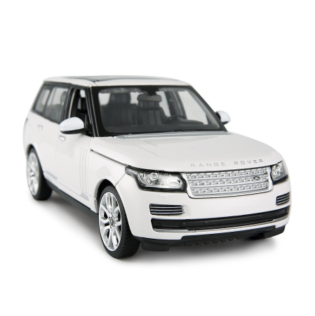 Universul Copiilor - MASINUTA METALICA RANGE ROVER ALB SCARA 1 LA 24
