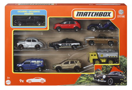 Mașinuțe, Motociclete, Elicoptere, Avioane - MATCHBOX SET 9 MASINUTE MGB GT COUPE 1971