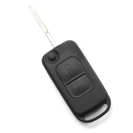  Mercedes - Mercedes Benz - Carcasa tip cheie briceag cu 2 butoane, lama 2 "piste"