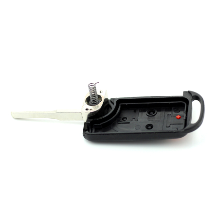 Mercedes Benz - Carcasa tip cheie briceag cu 3 butoane, buton panica, lama 2 "piste" [6]
