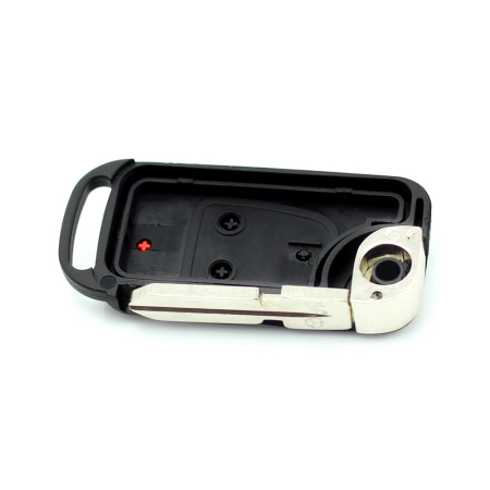 Mercedes Benz - Carcasa tip cheie briceag cu 3 butoane, buton panica, lama 4 "piste" [6]