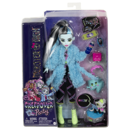 Păpuși și accesorii - MONSTER HIGH PAPUSA CREEPOVER PARTY FRANKIE