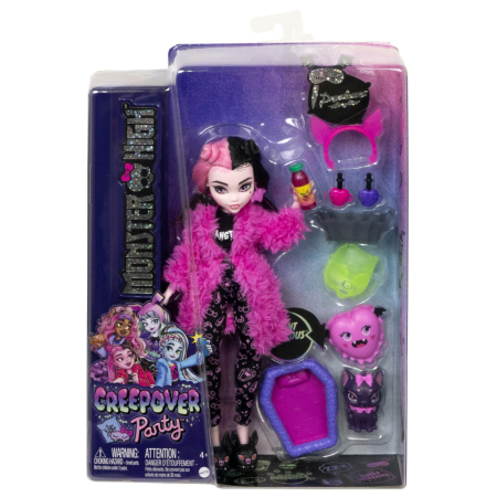 Universul Copiilor - MONSTER HIGH PAPUSA DRACULAURA CREEPOVER PARTY