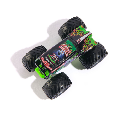 MONSTER JAM MASINUTA METALICA GRAVE DIGGER SCARA 1 LA 64 [3]