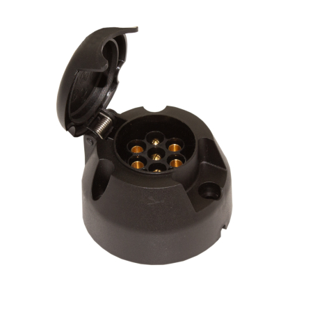 Accesorii remorci - Mufa 7 pin 12 V (priză) Carguard pentru remorcă sau trailer