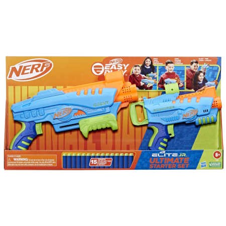 Pistoale și arme de jucărie - NERF BLASTER ELITE JR ULTIMATE SET STARTER