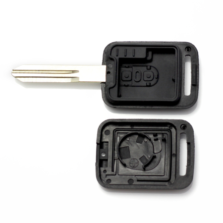 Nissan - carcasa cheie 2 butoane, (model dreptunghiular) [1]
