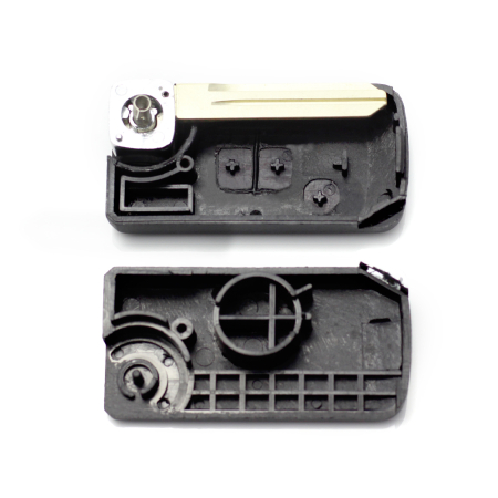 Nissan - Carcasa cheie tip briceag 2+1 butoane, model patrat (modificat) [1]