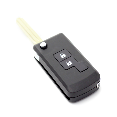 Nissan - Carcasa cheie tip briceag 2+1 butoane, model patrat (modificat) [5]