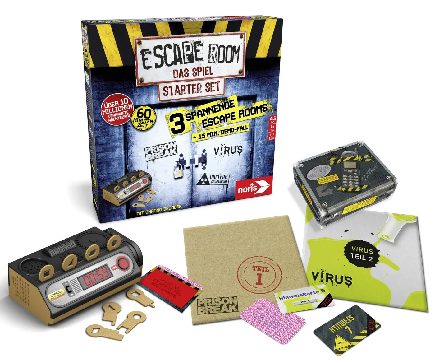 Jocuri și cărți de joc - NORIS JOC DE SOCIETATE ESCAPE ROOM