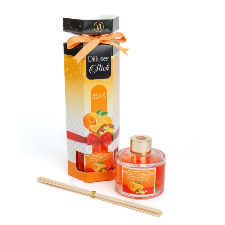 Odorizant cu bețe - portocale & ghimbir - 100 ml [3]