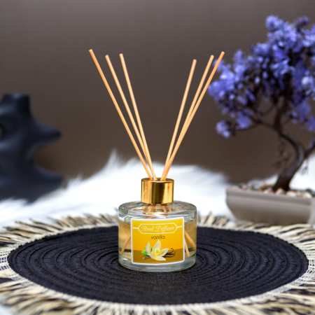 Articole pentru casă - Odorizant cu bețe - vanilie - 100 ml