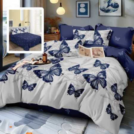 Textile pentru casă - Oferta lenjerie pat  finet 6 piese 1+1 gratis