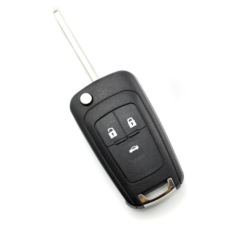  Opel  - Opel / Chevrolet - Carcasa tip cheie briceag cu 3 butoane