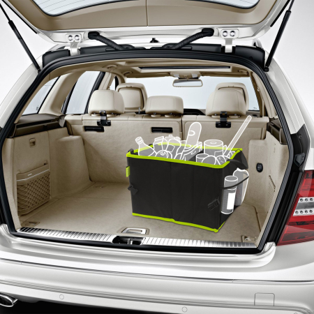 Organizator auto pt. portbagaj 2 compartimente 36 x 30 x 25 cm [1]