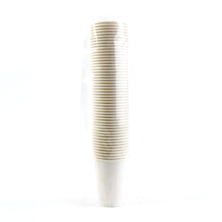 Pahar de hârtie - 180 ml - alb [2]