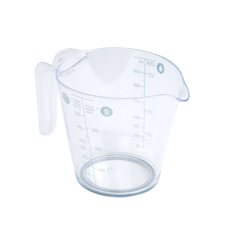 Pahar de măsură - 500 ml - plastic - gri - 16 x 9,7 x 11 cm [2]