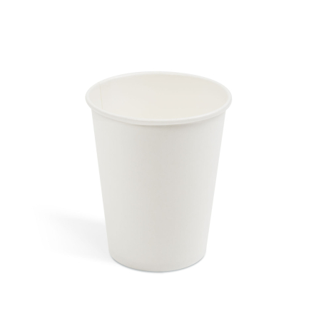 Pahare albe de hârtie - 250 ml - 12 buc. /pachet [1]