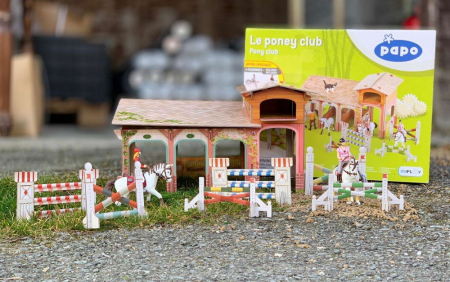 PAPO FIGURINA SET PONEY CLUB-BOXA CARTON+4 FIGURINE [3]