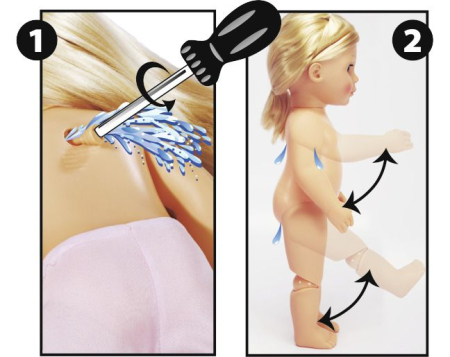 PAPUSA MY LOVE INTERACTIVA CU ACCESORII 43CM [9]