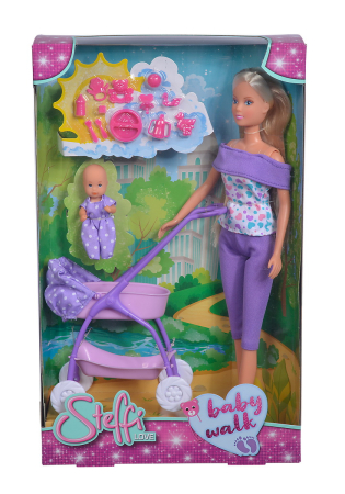 Disney Princess - PAPUSA STEFFI IN PANTALONASI MOV SI CU CARUCIOR BEBE