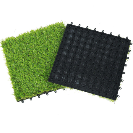 Pardoseală din iarbă artificială - 30 x 30 cm - 11 buc/pachet [5]