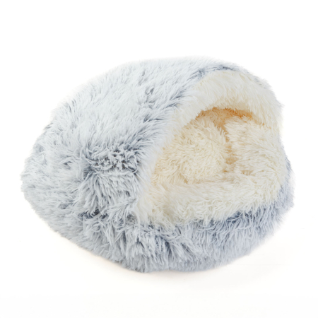 Pat pentru pisici - rotund - 50 cm - gri [2]