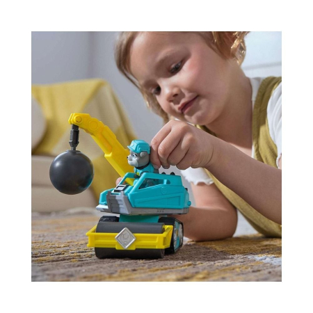 PATRULA CATELUSILOR RUBBLE SI ECHIPA VEHICUL DE BAZA MOTOR [2]