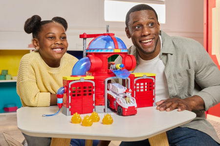 PATRULA CATELUSILOR STATIE DE POMPIERI INTERACTIVA CU ACCESORII SI FIGURINA MARSHALL [3]