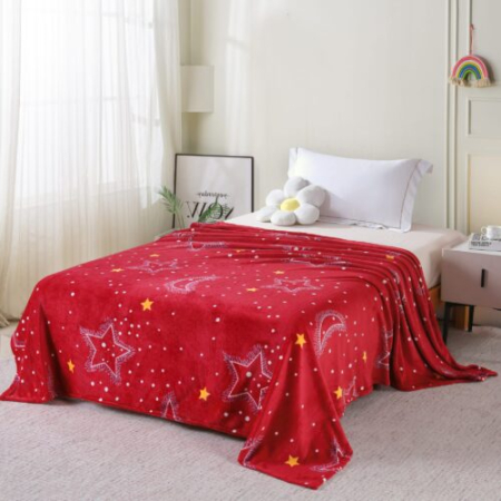 Pături - Pătură cocolino imprimată (draw5)