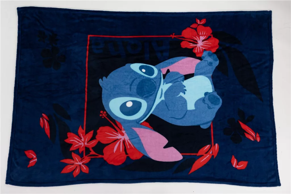 Pătură pentru copii Disney Lilo & Stitch Aloha din flanel, 110×150 cm [2]