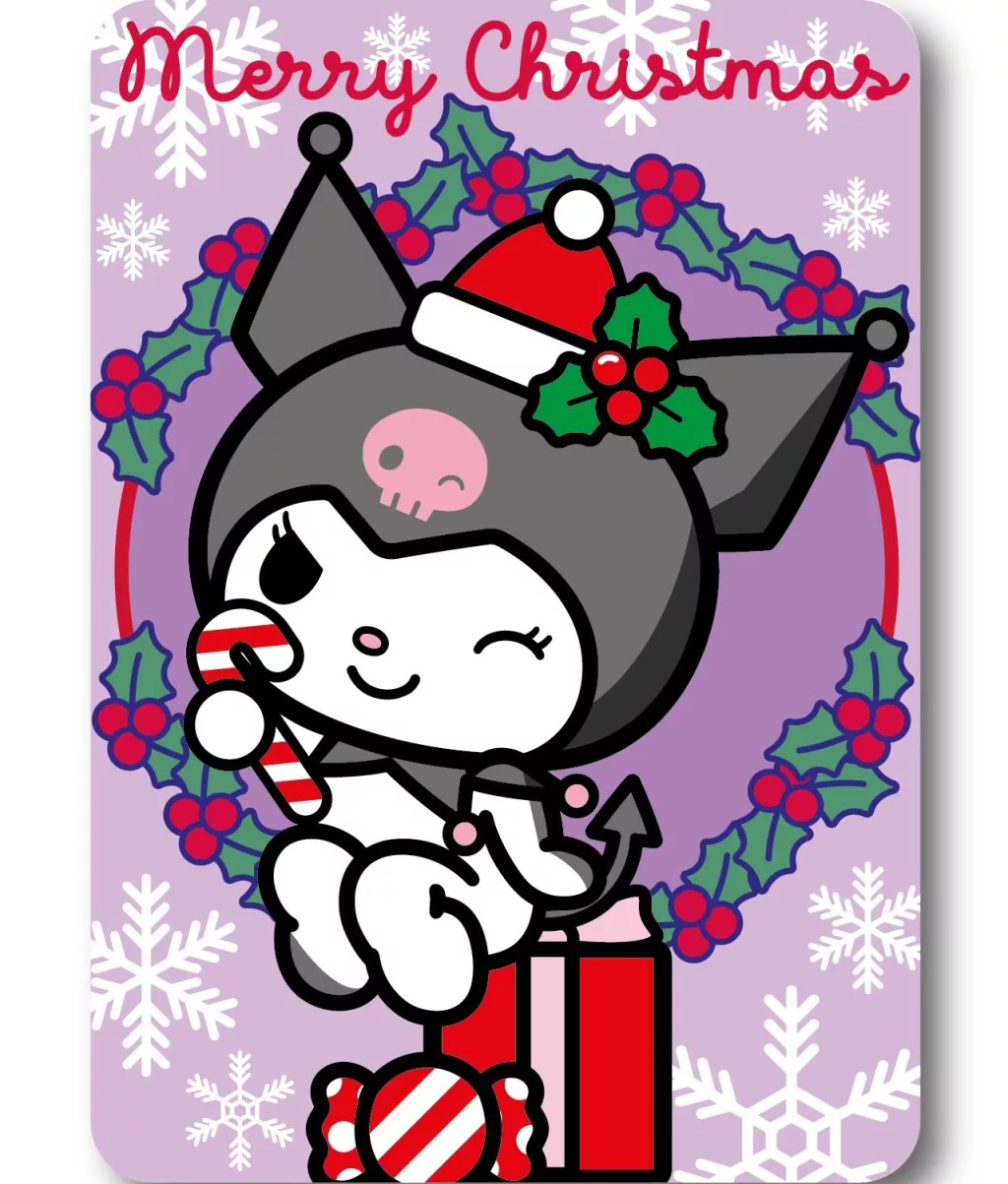 Pături - Pătură din polar Hello Kitty Christmas