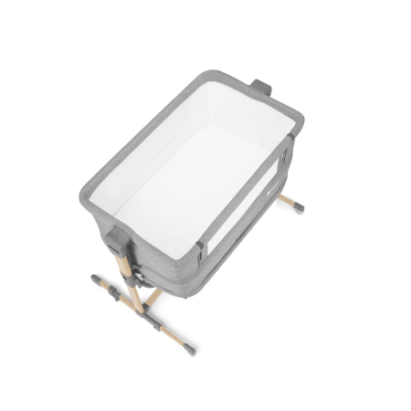 PATUT BEBE, KINDERKRAFT NESTE GROW, GRI DESCHIS LEMN [1]